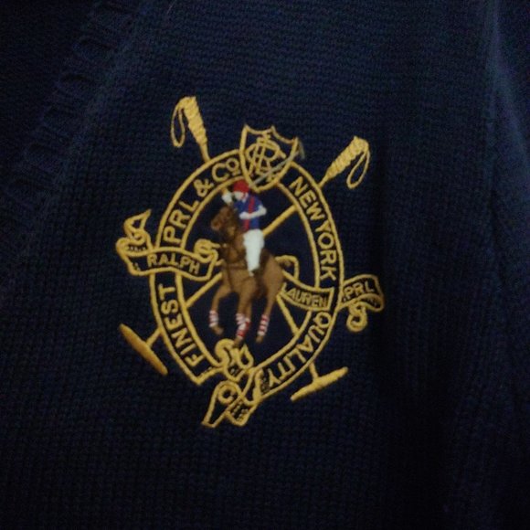 Ralph Lauren Sport Blue Long Sleeve RL LOGO XL - Picture 7 of 12